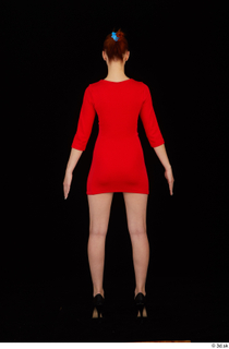 Kyoko clothing red dress standing whole body 0005.jpg